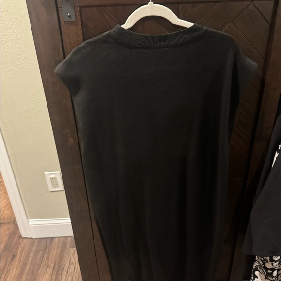 NWT Anthropologie Maeve black Knit Dress sz M - Picture 2 of 5